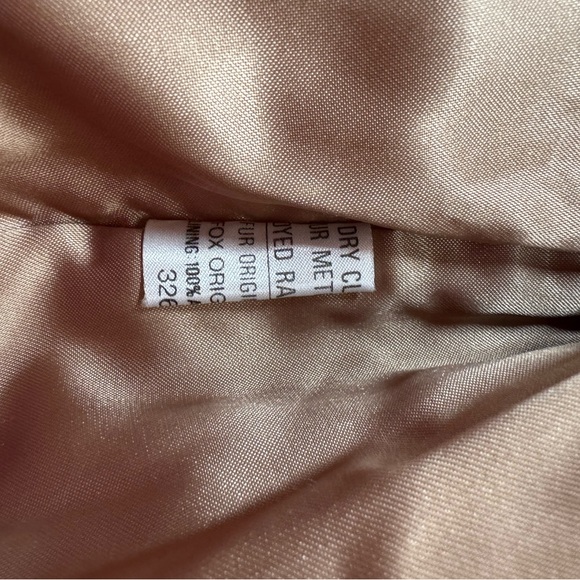 Vintage Neiman Marcus Rabbit and Fox Fur Satin Lined Vest - Picture 8 of 10